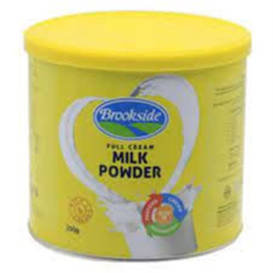 BROOKSIDE FULL CREAM MILK POWDER 400G CANS